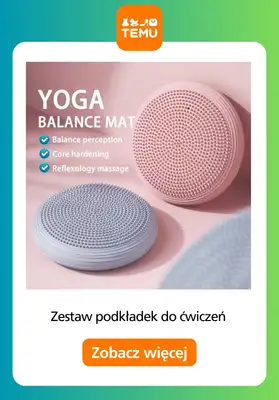 Temu - gazetka promocyjna Akcesoria i sprzęt fitness od soboty 25.10  - strona 2 Temu - gazetka promocyjna Akcesoria i sprzęt fitness od soboty 25.10  - strona 2