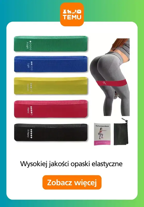 Temu - gazetka promocyjna Akcesoria i sprzęt fitness od soboty 25.10  - strona 6