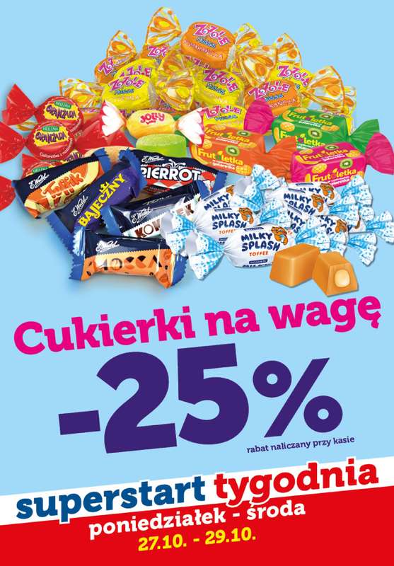 TOPAZ - gazetka promocyjna Superstart tygodnia od poniedzia艂ku od pi膮tku 24.10 do 艣rody 29.10 - strona 7 TOPAZ - gazetka promocyjna Superstart tygodnia od poniedzia艂ku od pi膮tku 24.10 do 艣rody 29.10 - strona 7