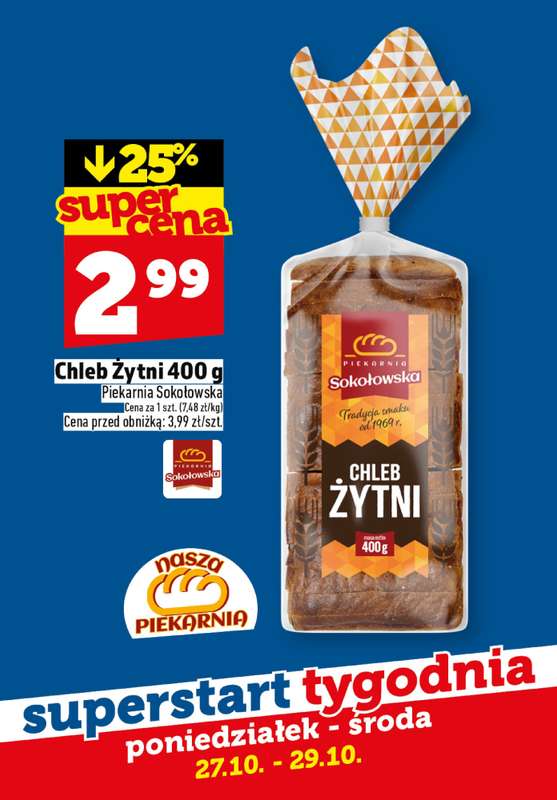TOPAZ - gazetka promocyjna Superstart tygodnia od poniedzia艂ku od pi膮tku 24.10 do 艣rody 29.10 - strona 6 TOPAZ - gazetka promocyjna Superstart tygodnia od poniedzia艂ku od pi膮tku 24.10 do 艣rody 29.10 - strona 6