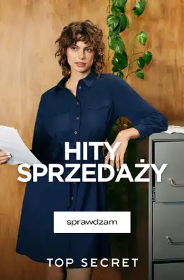 Top Secret - gazetka promocyjna -30% niedziela online od soboty 25.10 do poniedziałku 27.10 - strona 2 Top Secret - gazetka promocyjna -30% niedziela online od soboty 25.10 do poniedziałku 27.10 - strona 2