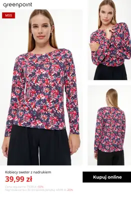 Greenpoint - gazetka promocyjna SALE do 39,99 zł od piątku 24.10  - strona 10