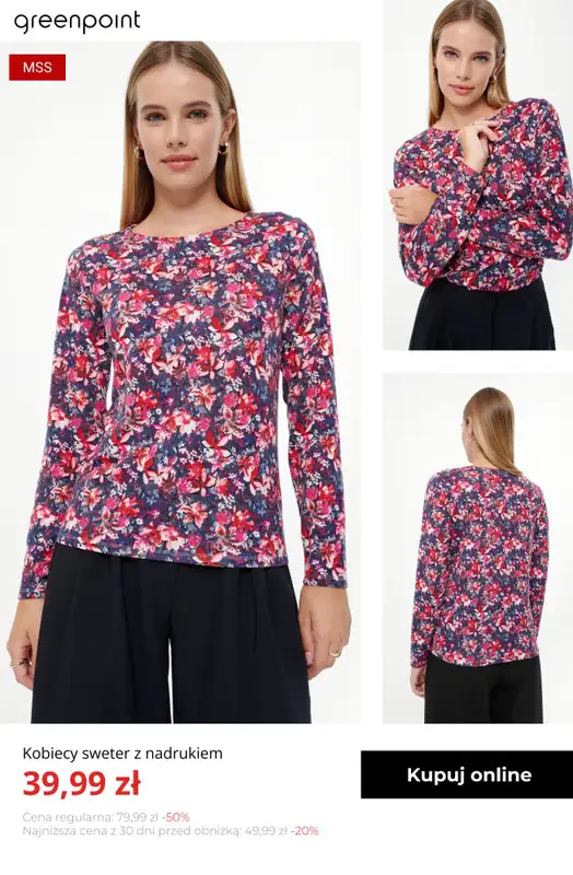 Greenpoint - gazetka promocyjna SALE do 39,99 zł od piątku 24.10  - strona 10