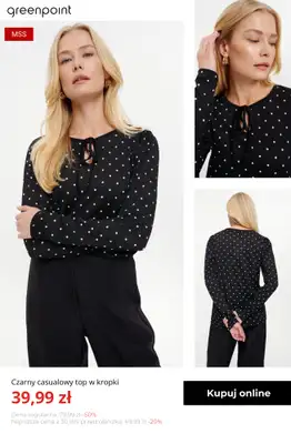 Greenpoint - gazetka promocyjna SALE do 39,99 zł od piątku 24.10  - strona 5