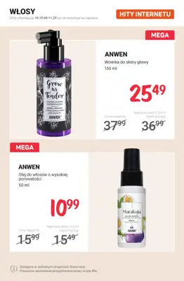 Rossmann - gazetka promocyjna HITY INTERNETU od soboty 25.10 do czwartku 30.10 - strona 10 Rossmann - gazetka promocyjna HITY INTERNETU od soboty 25.10 do czwartku 30.10 - strona 10
