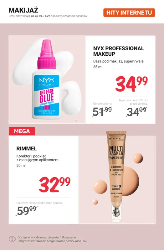 Rossmann - gazetka promocyjna HITY INTERNETU od soboty 25.10 do wtorku 04.11 - strona 4