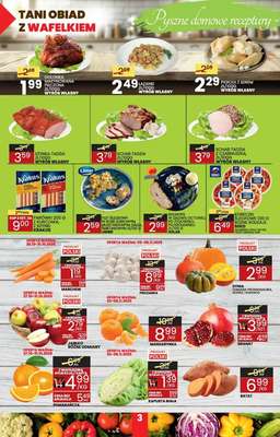 Wafelek - gazetka promocyjna Gazetka od poniedziałku 27.10 do soboty 08.11 - strona 3