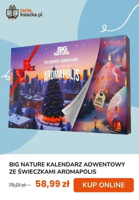taniaksiazka.pl - gazetka promocyjna Kalendarze adwentowe od piątku 24.10 do poniedziałku 03.11 - strona 2 taniaksiazka.pl - gazetka promocyjna Kalendarze adwentowe od piątku 24.10 do poniedziałku 03.11 - strona 2