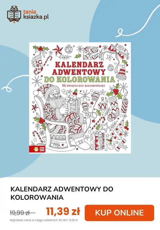 taniaksiazka.pl - gazetka promocyjna Kalendarze adwentowe od piątku 24.10 do poniedziałku 03.11 - strona 7