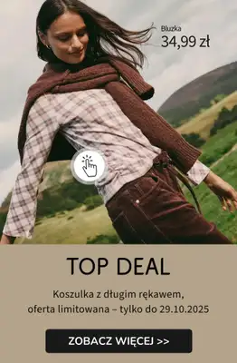bonprix - gazetka promocyjna TOP DEAL - sprawdź nasze propozycje! od soboty 25.10 do środy 29.10 bonprix - gazetka promocyjna TOP DEAL - sprawdź nasze propozycje! od soboty 25.10 do środy 29.10