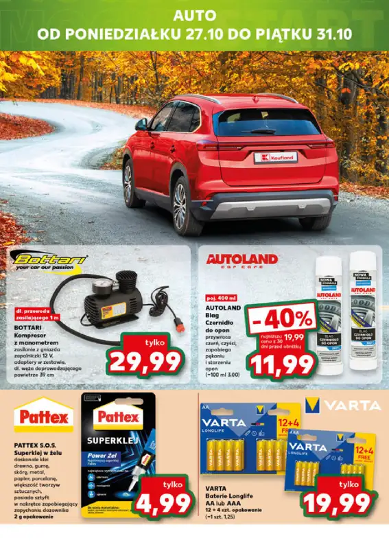 Kaufland - gazetka promocyjna Mocny Start od poniedziałku 27.10 do wtorku 28.10 - strona 24