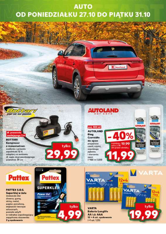 Kaufland - gazetka promocyjna Mocny Start od poniedzia艂ku 27.10 do wtorku 28.10 - strona 24 Kaufland - gazetka promocyjna Mocny Start od poniedzia艂ku 27.10 do wtorku 28.10 - strona 24