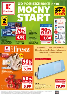 Kaufland - gazetka promocyjna Mocny Start od poniedziałku 27.10 do wtorku 28.10 Kaufland - gazetka promocyjna Mocny Start od poniedziałku 27.10 do wtorku 28.10