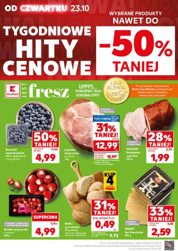 Kaufland - gazetka promocyjna Mocny Start od poniedzia艂ku 27.10 do wtorku 28.10 - strona 8 Kaufland - gazetka promocyjna Mocny Start od poniedzia艂ku 27.10 do wtorku 28.10 - strona 8