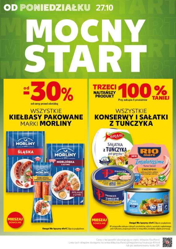 Kaufland - gazetka promocyjna Mocny Start od poniedzia艂ku 27.10 do wtorku 28.10 - strona 4 Kaufland - gazetka promocyjna Mocny Start od poniedzia艂ku 27.10 do wtorku 28.10 - strona 4