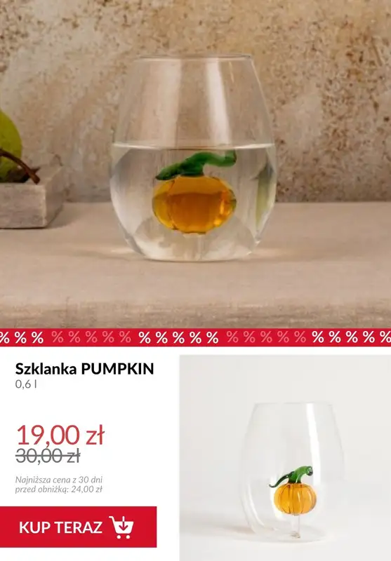 Homla - gazetka promocyjna Do -50% na szkła od piątku 24.10  - strona 8