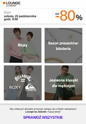 Lounge by Zalando - gazetka promocyjna Do -80% na wybrane marki na weekend! od soboty 25.10 do niedzieli 26.10 - strona 4 Lounge by Zalando - gazetka promocyjna Do -80% na wybrane marki na weekend! od soboty 25.10 do niedzieli 26.10 - strona 4