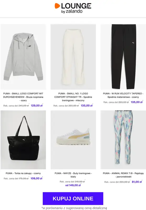 Lounge by Zalando - gazetka promocyjna Do -72% Puma od piątku 24.10 do wtorku 28.10 - strona 6