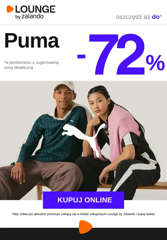 Lounge by Zalando - gazetka promocyjna Do -72% Puma od piątku 24.10 do wtorku 28.10