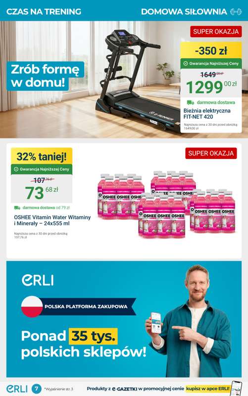 Erli - gazetka promocyjna HITY CENOWE – zabawki i sport! od poniedziałku 27.10 do niedzieli 02.11 - strona 7