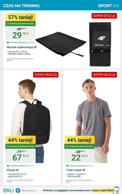 Erli - gazetka promocyjna HITY CENOWE – zabawki i sport! od poniedziałku 27.10 do niedzieli 02.11 - strona 8