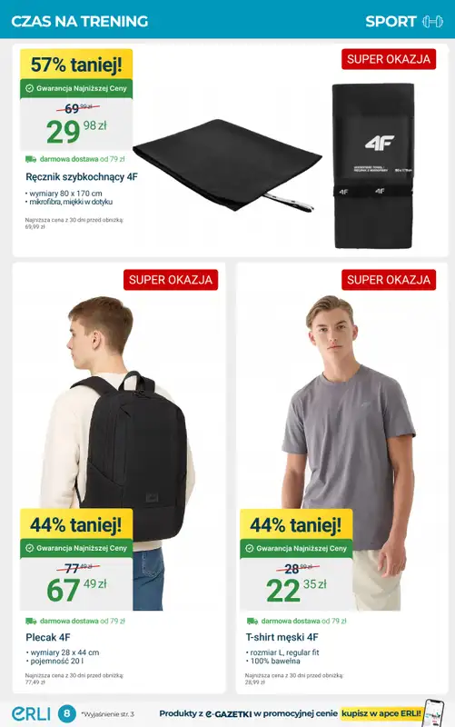 Erli - gazetka promocyjna HITY CENOWE – zabawki i sport! od poniedziałku 27.10 do niedzieli 02.11 - strona 8