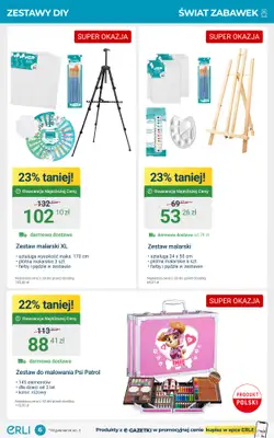 Erli - gazetka promocyjna HITY CENOWE – zabawki i sport! od poniedziałku 27.10 do niedzieli 02.11 - strona 6 Erli - gazetka promocyjna HITY CENOWE – zabawki i sport! od poniedziałku 27.10 do niedzieli 02.11 - strona 6