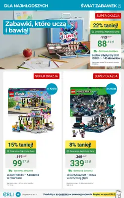 Erli - gazetka promocyjna HITY CENOWE – zabawki i sport! od poniedziałku 27.10 do niedzieli 02.11 - strona 4 Erli - gazetka promocyjna HITY CENOWE – zabawki i sport! od poniedziałku 27.10 do niedzieli 02.11 - strona 4