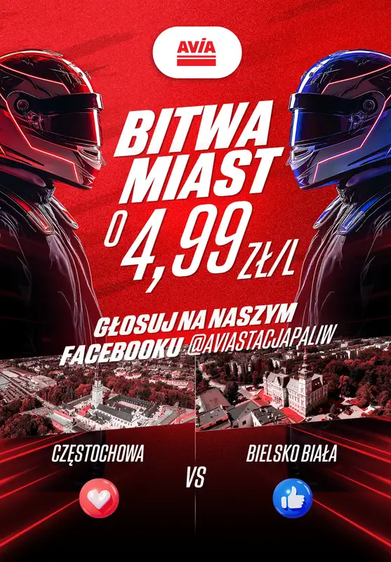 AVIA Stacje Paliw - gazetka promocyjna Bitwa o 4,99 zł/l od poniedziałku 27.10 do wtorku 28.10