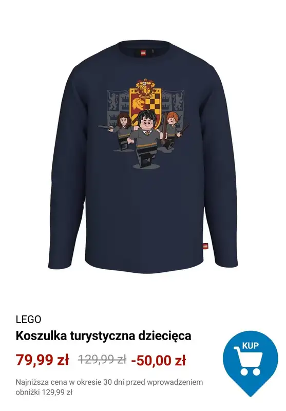 Decathlon - gazetka promocyjna Do -50% na odzież dziecięcą LEGO od soboty 25.10  - strona 4