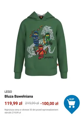 Decathlon - gazetka promocyjna Do -50% na odzież dziecięcą LEGO od soboty 25.10  - strona 2 Decathlon - gazetka promocyjna Do -50% na odzież dziecięcą LEGO od soboty 25.10  - strona 2