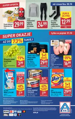 Aldi - gazetka promocyjna Super okazje od czwartku! od czwartku 30.10 do piątku 31.10 - strona 6 Aldi - gazetka promocyjna Super okazje od czwartku! od czwartku 30.10 do piątku 31.10 - strona 6