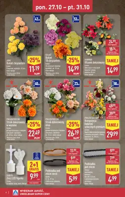 Aldi - gazetka promocyjna Światełko pamięci od poniedziałku 27.10 do piątku 31.10 - strona 4 Aldi - gazetka promocyjna Światełko pamięci od poniedziałku 27.10 do piątku 31.10 - strona 4