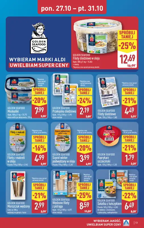 Aldi - gazetka promocyjna Pełny katalog! od poniedziałku 27.10 do piątku 31.10 - strona 13
