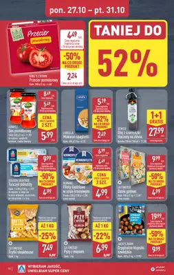 Aldi - gazetka promocyjna Pełny katalog! od poniedziałku 27.10 do piątku 31.10 - strona 14 Aldi - gazetka promocyjna Pełny katalog! od poniedziałku 27.10 do piątku 31.10 - strona 14