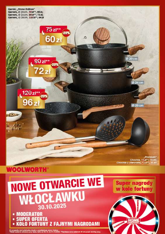 Woolworth - gazetka promocyjna WIELKIE OTWARCIE! W艁OC艁AWEK, ul. Kruszy艅ska 27 od czwartku 30.10 do pi膮tku 31.10 - strona 8 Woolworth - gazetka promocyjna WIELKIE OTWARCIE! W艁OC艁AWEK, ul. Kruszy艅ska 27 od czwartku 30.10 do pi膮tku 31.10 - strona 8