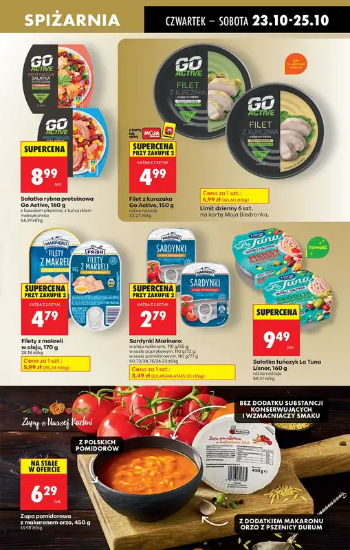 Biedronka - gazetka promocyjna Od czwartku od czwartku 23.10 do środy 29.10 - strona 47