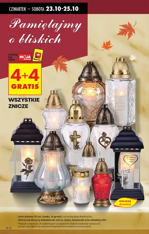 Biedronka - gazetka promocyjna Od czwartku, Z ladą tradycyjną od czwartku 23.10 do środy 29.10 - strona 18