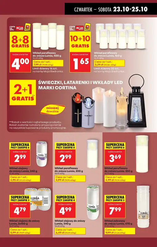 Biedronka - gazetka promocyjna Od czwartku, Z ladą tradycyjną od czwartku 23.10 do środy 29.10 - strona 19