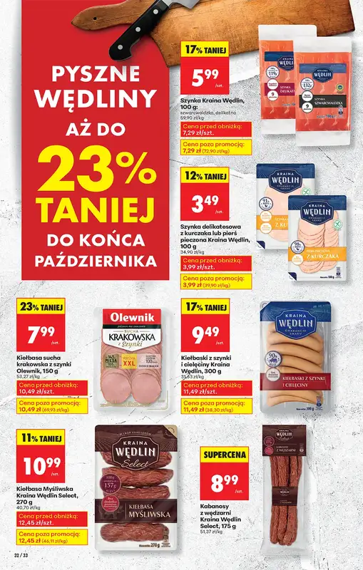 Biedronka - gazetka promocyjna Od czwartku, Z ladą tradycyjną od czwartku 23.10 do środy 29.10 - strona 40