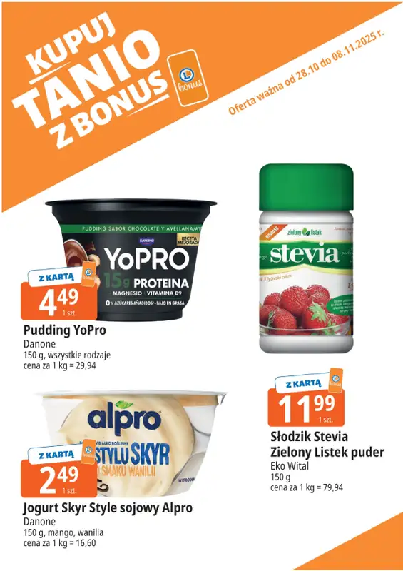 Leclerc - gazetka promocyjna Oferta E.Leclerc | Kupuj tanio z bonus  