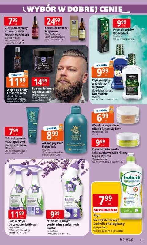 Leclerc - gazetka promocyjna Oferta E.Leclerc I Wybór w dobrej cenie od wtorku 28.10 do soboty 08.11 - strona 11
