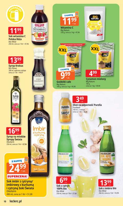 Leclerc - gazetka promocyjna Oferta E.Leclerc I Wybór w dobrej cenie od wtorku 28.10 do soboty 08.11 - strona 10