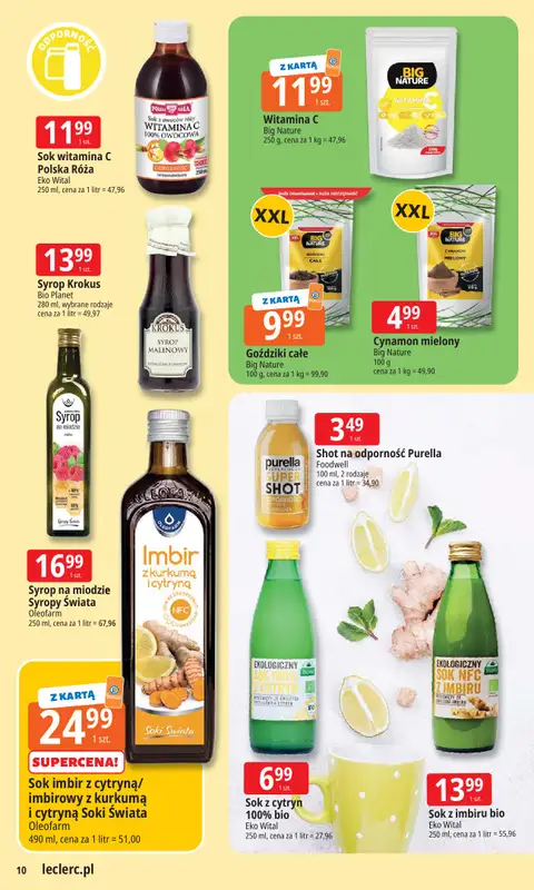 Leclerc - gazetka promocyjna Oferta E.Leclerc I Wybór w dobrej cenie od wtorku 28.10 do soboty 08.11 - strona 10