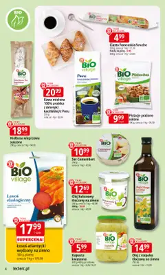Leclerc - gazetka promocyjna Oferta E.Leclerc I Wybór w dobrej cenie od wtorku 28.10 do soboty 08.11 - strona 4 Leclerc - gazetka promocyjna Oferta E.Leclerc I Wybór w dobrej cenie od wtorku 28.10 do soboty 08.11 - strona 4
