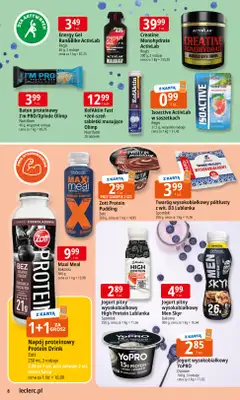 Leclerc - gazetka promocyjna Oferta E.Leclerc I Wybór w dobrej cenie od wtorku 28.10 do soboty 08.11 - strona 8 Leclerc - gazetka promocyjna Oferta E.Leclerc I Wybór w dobrej cenie od wtorku 28.10 do soboty 08.11 - strona 8