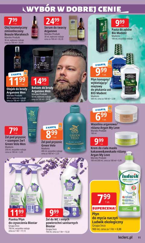 Leclerc - gazetka promocyjna Oferta E.Leclerc I Wyb贸r w dobrej cenie od wtorku 28.10 do soboty 08.11 - strona 11 Leclerc - gazetka promocyjna Oferta E.Leclerc I Wyb贸r w dobrej cenie od wtorku 28.10 do soboty 08.11 - strona 11