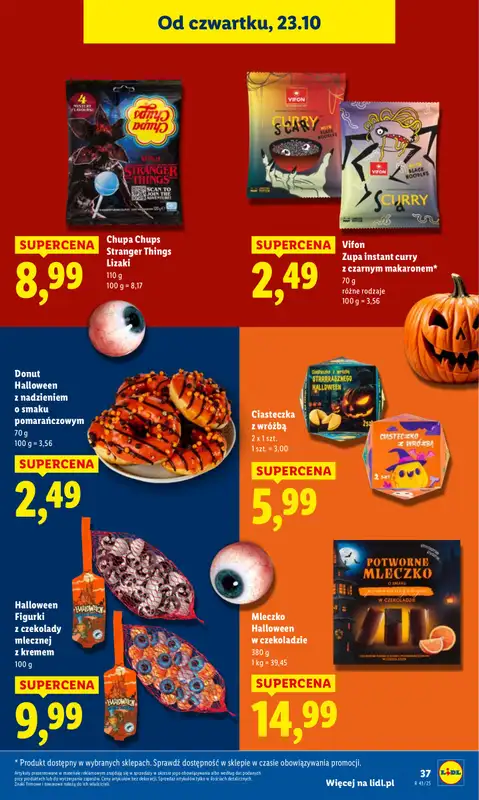 Lidl - gazetka promocyjna Oferta od czwartku od czwartku 23.10 do soboty 25.10 - strona 45