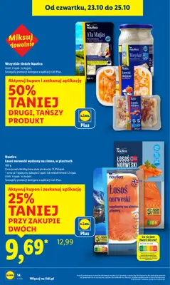 Lidl - gazetka promocyjna Oferta od czwartku od czwartku 23.10 do soboty 25.10 - strona 14 Lidl - gazetka promocyjna Oferta od czwartku od czwartku 23.10 do soboty 25.10 - strona 14