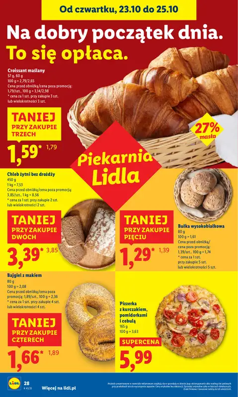 Lidl - gazetka promocyjna Oferta od czwartku od czwartku 23.10 do soboty 25.10 - strona 36